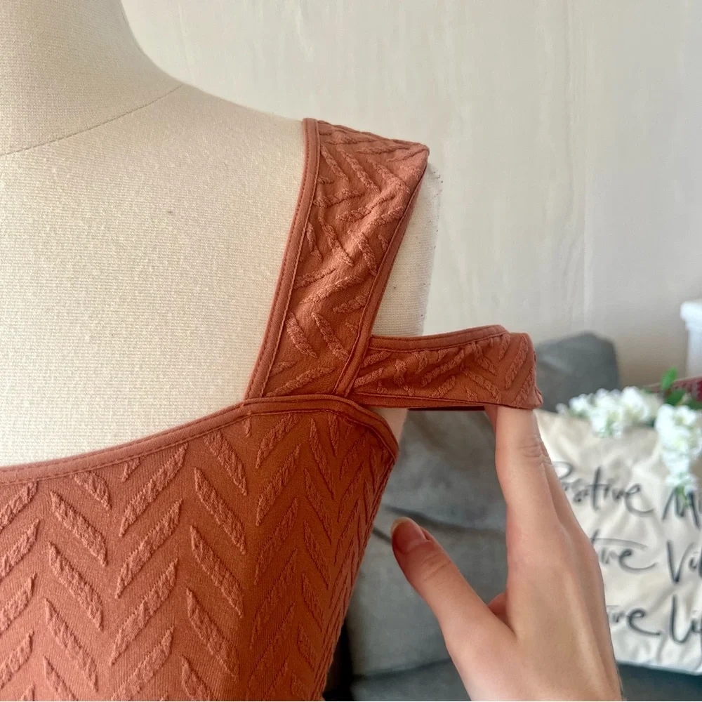 FP Intimately Rust Bodycon Dress - Picture 3 of 10